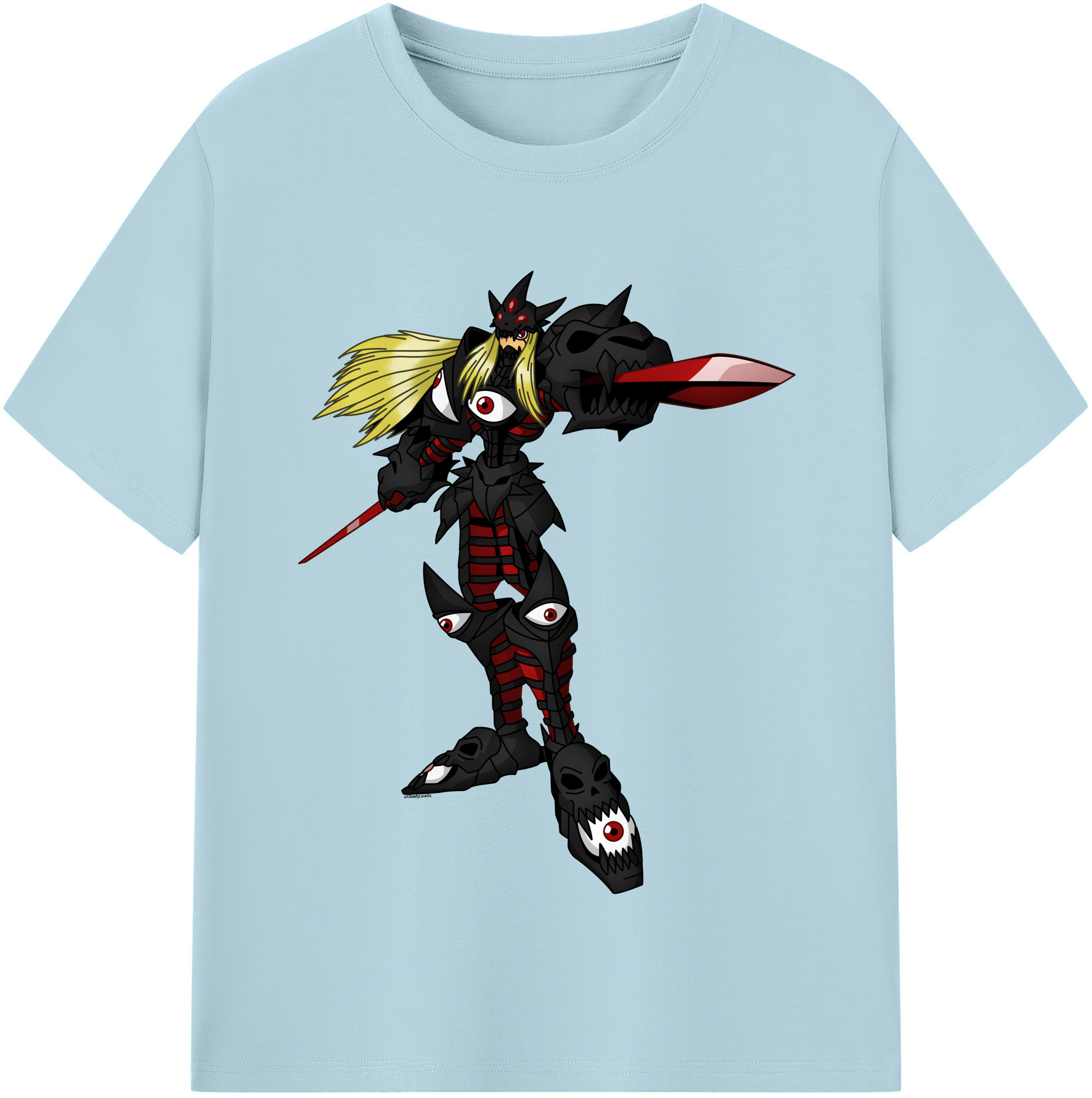 （画像用） Digimon デジタルモンスター/デジモン 綿100％半袖Tシャツ（フロントプリント）